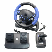 TurboRacer 4 в 1 ігровий руль із педалями та коробкою передач для PC,PS4,PS3,Android Phone, реалістичні автогонки вдома